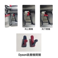 Dyson trigger protector for V11,V10,V8,V7,V6開關裝置，防止用力過度導致紅色開關斷裂冇回彈力，向上長關機，向下長開機，單手操作，省力方便.
