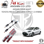 #ANSHIN#DRIVE SHAFT TOYOTA PRIUS C 2012-2019 NHP10 1.5 HYBRID (U-TO983A51HD/U-TO983A50HD)