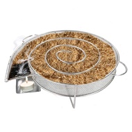 Cold Smoke Generator For BBQ Grill Wood Chip Smoking Box Wood Dust Hot And Cold Smoking Salmon Meat 