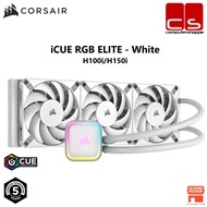 Corsair iCUE RGB ELITE Liquid CPU Cooler -  White (H100i/H150i)