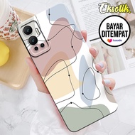 Case Infinix Hot 12 - Casing Infinix Hot 12 - EKSOTIK - Fashion Case - ABSTRAK - Silikon Infinix Hot