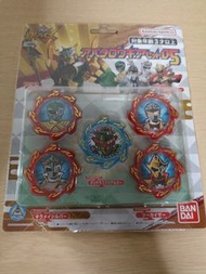 全新未開封 Bandai 暴太郎戰隊 齒輪 set 05