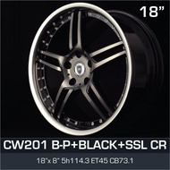 18 inch 8JJ 5X114.3 ET45 ORI CAR SPORT RIMS WHEELS CW201