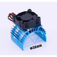 Aden RC Tram Radiator 540 Motor Brushless Carbon Brush