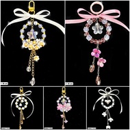 GANTUNGAN Bag Hanger Bag Charm Keychain Ribbon Coquette - GK001
