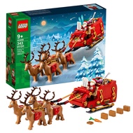 LEGO | LEGO Building Blocks Festival Series 40499 Santa Claus Sled Boys and Girls Childrens Puzzle B