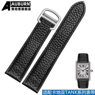 Suitable For Cartier TANK Watch Straps Series laici Pattern TANK Bracelet London SOLO DRIVE Waist St