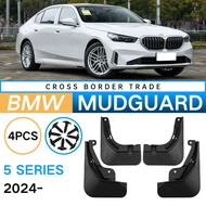 Suitable for BMW/5 Series G60/G68 2024 Car Tire Mudguard 5 Series Soft Mudguard Car Accessories Deco