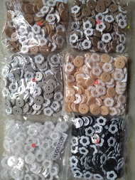 kancing baju motif sakura 1.5cm/15mm isi 144pcs