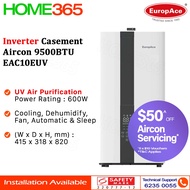 Europace Inverter Casement Aircon 9500BTU EAC10EUV