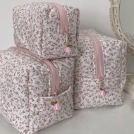 Pouch fabric makeup bag Fiona + Pinky pouch(madebymerce)