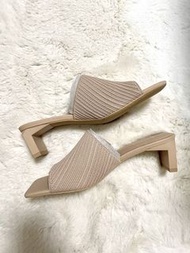 VIVAIA Square-Toe Block Heel Slides (Jade) 女裝鞋