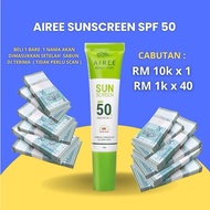 1 sampul + AIREE SUNSCREEN SPF 50