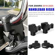 New Motorcycle Accessories Aluminum Handle Bar Mount Clamps Black Riser Adapter For KAWASAKI Z900RS 