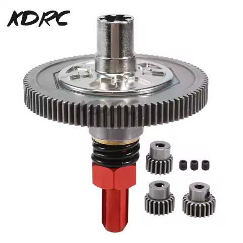 91T Spur Gear Slipper Clutch 21T 19T 17T Gear Set for Arrma 1/10 Senton Granite Big Rock Vorteks Typ