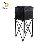 [Dynwave] Ball Storage Cart Wheeled Ball Hopper with Wheels Pickleball Cart High Capacity Pickleball