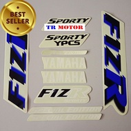 Striping sticker polet motorcycle yamaha fizr f1zr fiz r special edition marlboro blue -TR Motor
