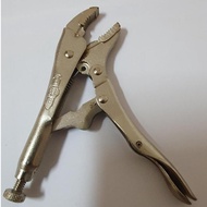 Vintage VISE GRIP 5"/125mm 5WR Curved Jaws Locking Pliers with Wire Cutter