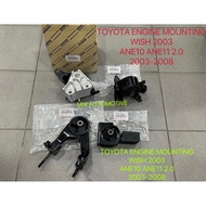 100% ORIGINAL TOYOTA JAPAN  TOYOTA WISH ANE10 ANE11 2.0 2003-2008 CALDINA AZT241 2002-2007 ENGINE MO