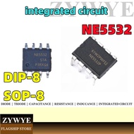 Brand New NE5532 Chip NE5532DR NE5532P N5532 Operation Amplifier Chip Patch SOP8 In-Line DIP8