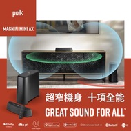 [香港行貨] [最細DOLBY ATMOS] Polk Audio MAGNIFI MINI AX Soundbar 家庭影院喇叭
