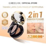 GMEELAN 2 IN 1 Perfcet Cover Cushion Powder Foundation Black Truffle Zinc PCA Antioxidant Air Cushio