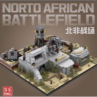 Lepin RongLe North African Campaign Battle Scene MOC (2488pcs)