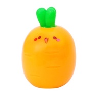 Carrot Rub Heart Squishy Clay Ball Soft Fidget Toy