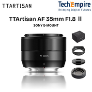 TTArtisan AF 35mm F1.8 Mark II Auto Focus Lens with SONY / FUJIFILM / NIKON