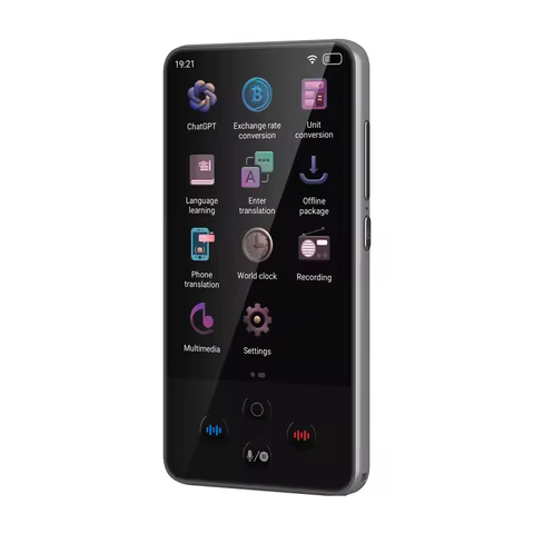 Portable Voice Translator S85 Pro Chat GPT Multi-Language Intelligent Real-time Translation Device f