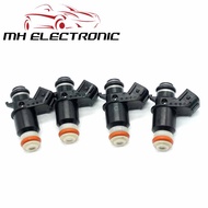MH Electronic ( SET OF 4 ) 16450-PLD-003 16450PLD003 Fuel Injector Nozzle For Honda Civic EX 1.7L D17A2 D17A6 2001 2005