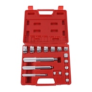 17 Pcs/Set Grip On Metric Bushing Driver Set Bicycle Bearing Installation Tools