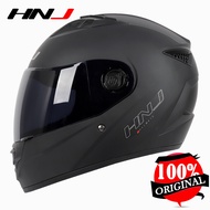 ✺️HNJ Full Face Helmet Motor Motorcycle Murah Sunburn Protection COD♤