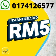 DIGI Topup Paling Murah RM5 - RM30