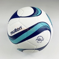 (ของแท้ 100%) ฟุตซอล ลูกฟุตซอล futsal molten F9F2600-WB ขนาดมาตรฐานฟุตซอล หนังพียู(PU) หนังอัด กันน้