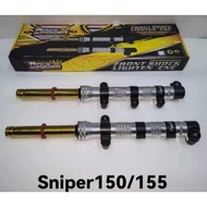 RACE POWER FRONT FORK SHOCK ASSY ASSEMBLY WITH GOLD INNER TUBE FOR YAMAHA SNIPER 155 / 150