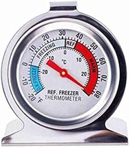 HYQIAN Stainless Steel Fridge Freezer Thermometer Hanging Gauge Refrigerator Home