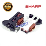 Door lock mesin cuci Sharp front loading ES-FL862S / ES-FL872S /