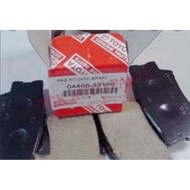 TOYOTA CAMRY ACV40 ACV50 REAR DISC BRAKE PAD