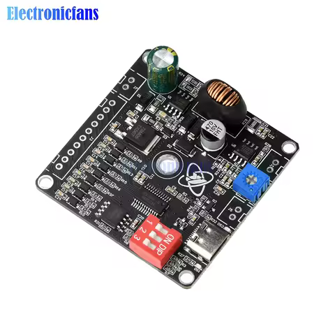 DC 12-85V HF20W voice MP3 Player Module 20W One-to-One Trigger Custom Audio 8M Storage Type C DIY Mo