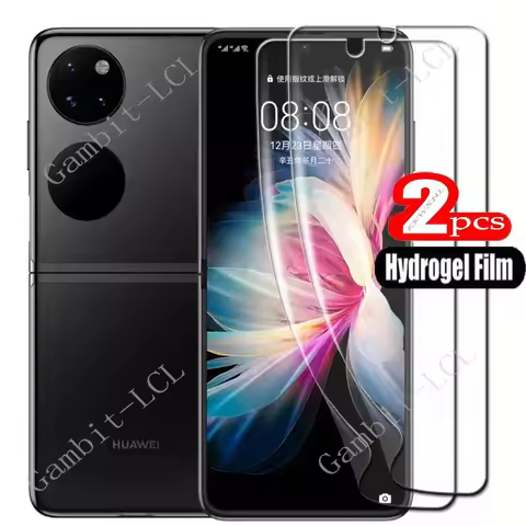 2PCS For Huawei P50 Pocket 6.9" HuaweiP50Pocket S BAL-AL00, BAL-L49 HD Full Hydrogel Film Protective