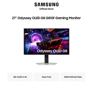 Samsung 27" Odyssey OLED G8 G81SF UHD 240Hz Gaming Monitor/ LS27FG812SEXXS