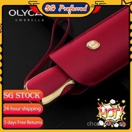 【SG Lucky Store】[SG stock Fast Shipping]OLYCAT Umbrella lightweight Flat Auto Umbrella Rain Ultralig