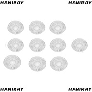 HANIRAY 10Pcs ​Footswitch Topper, Transparent​ ​Mushroom Style​ ​Guitar Pedal Cap​, Foot Nail Cap​ ​