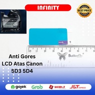 Tempered Glass Anti-Scratch Top Cover LCD Top Canon 5D Mark III 5D Mark IV