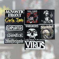 Hardcore Punk Band Sticker Street Punk/ contains 10 stickers