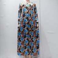 Long dress daster gamis jumbo standar lengan panjang bahan jersey korea premium bb 70