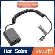 Dummy Battery Type-C Spring Cable NP-FZ100 NP FZ100  A9 A9R A9S A7R3 A7M3 A7S3 A7III A7R4 A7M4 A6600