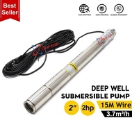 Mesin Pompa Air 2 Inch 1/4 PK Pompa Celup 2" 1 HP 2 HP Pompa Submersible Pompa Sibel Pompa Satelit P