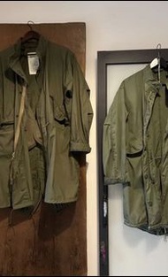 老品絕版｜美軍公發 1970少有鋁釦（多半是銅）鋁是最早期第一版 M65 parka fishtail 軍用大衣｜日系復古穿搭